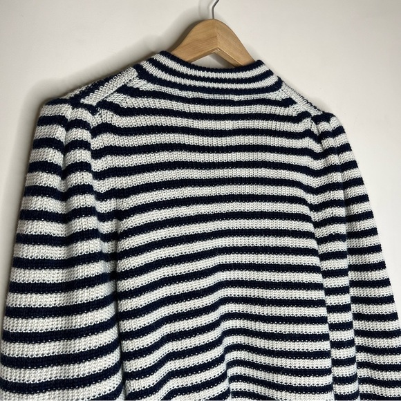 Eleven Six Mia Sweater in Ivory/Navy Stripe - Picture 13 of 15